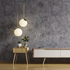 Suspension globe en verre "HERMI" — E27 — photo 2