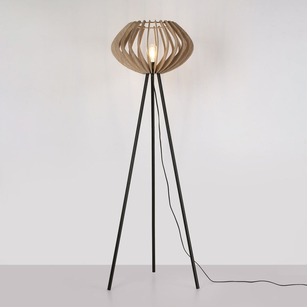 Lampadaire bois "PANDA" — E27 — photo 1