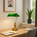 Lampe de table vintage "BANQUERO" — E27 — photo 2