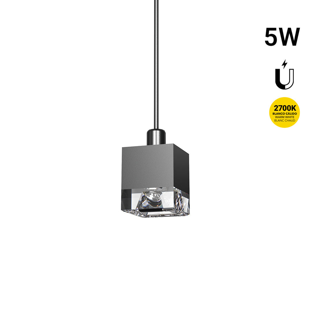 Suspension LED 5 W pour rail magnétique 5 mm — photo 1