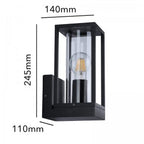 Applique murale extérieure Luzy Barcelona LED
