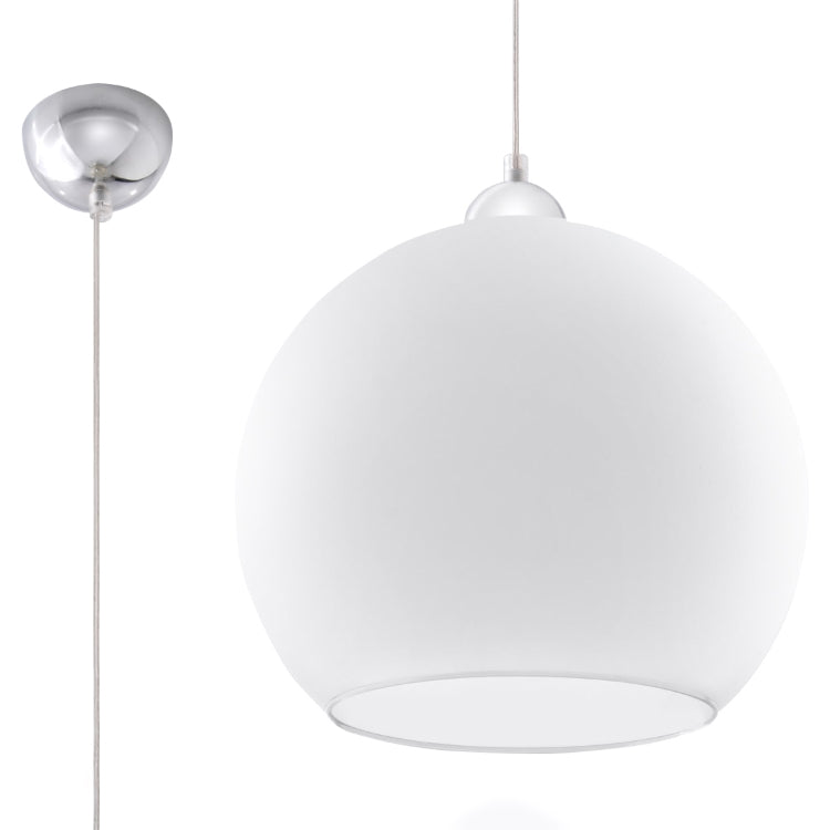 Suspension BALL blanche
