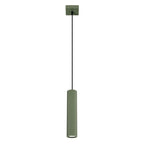 Suspension KARBON 1 vert olive dans un intérieur