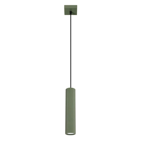 Suspension KARBON 1 vert olive dans un intérieur