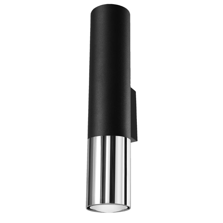 Applique LOOPEZ noir chrome